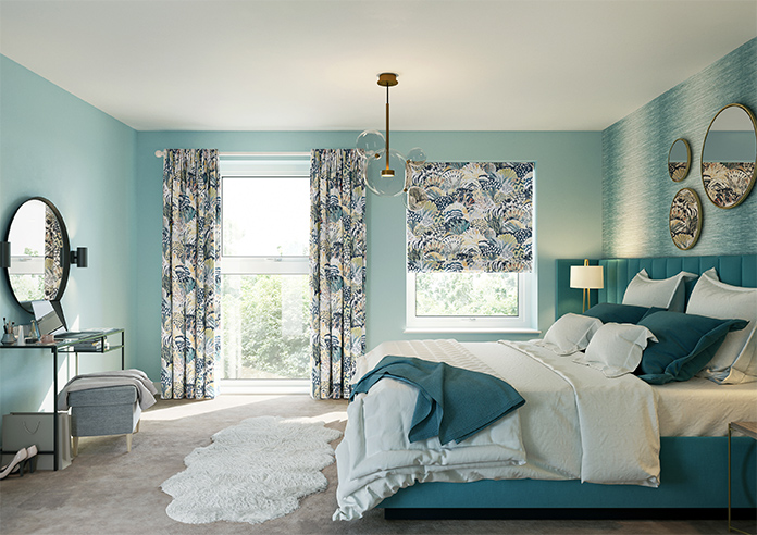 Maggie, Teal - Made to Measure Curtains - Image 13